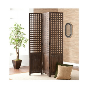 Wooden Divider for Living Room Room Divider and Screen Separator 3 Panels for home decoration