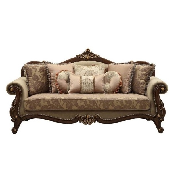 customized Luxury Sofa Set Carving Frame Royal Furniture Couch Fabric Sofa for home living room furniture