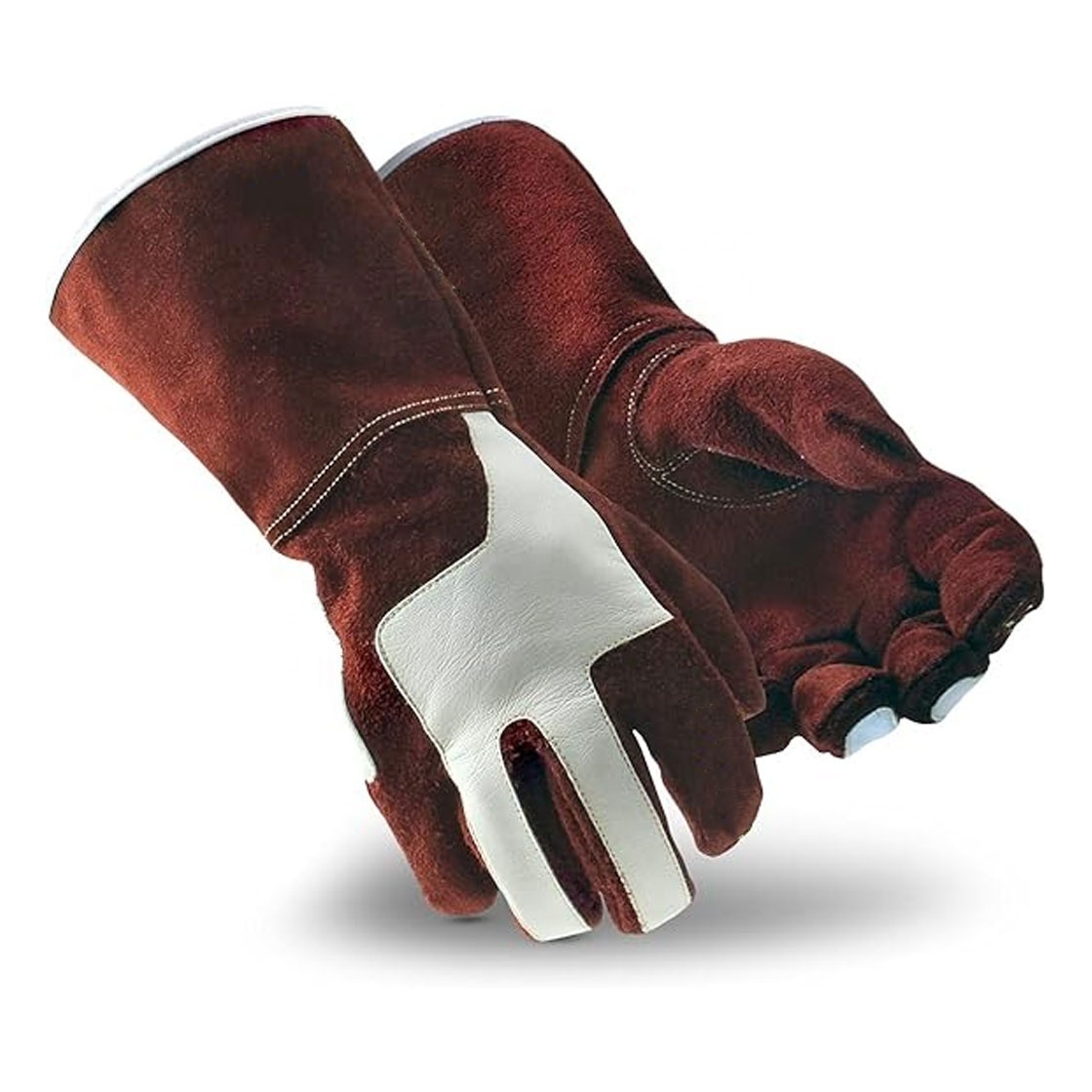 Cut Resistant Cowhide Welding Gloves Affordable support for customized top layer cowhide Safety glove Custom Made