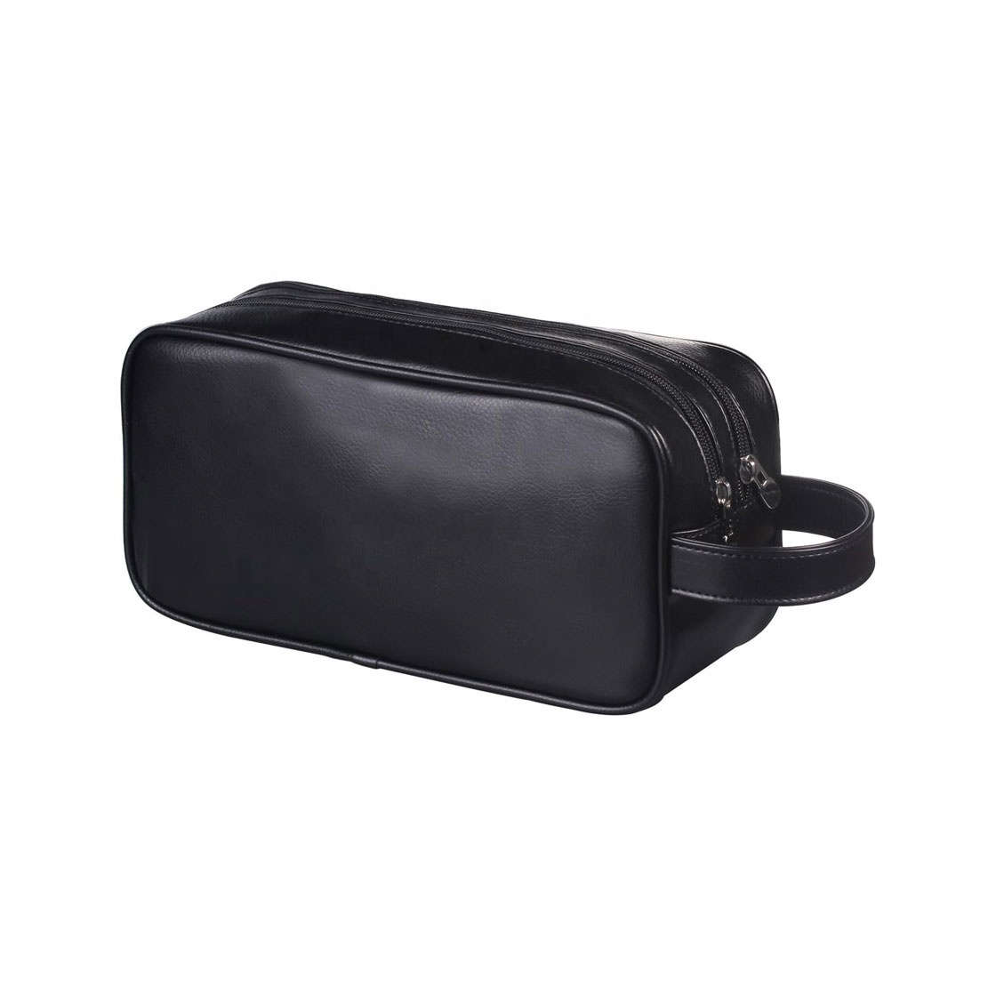 Acidwash Original Leather Wholesale Travel Toiletry Organizer Dopp Kit Water-resistant Shaving Bag for Toiletries Accessories