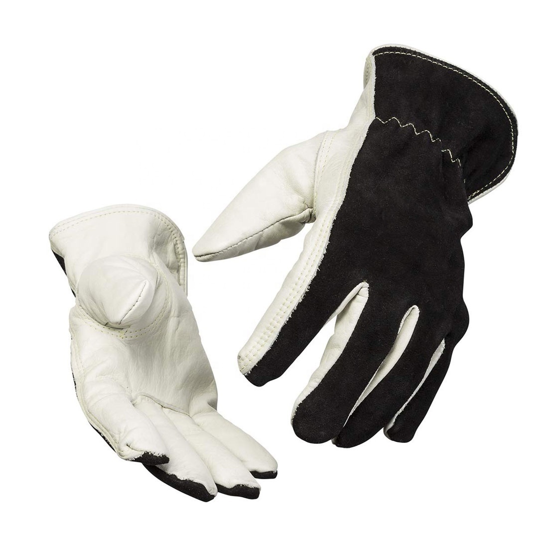 Cut Resistant Cowhide Welding Gloves Affordable support for customized top layer cowhide Safety glove Custom Made