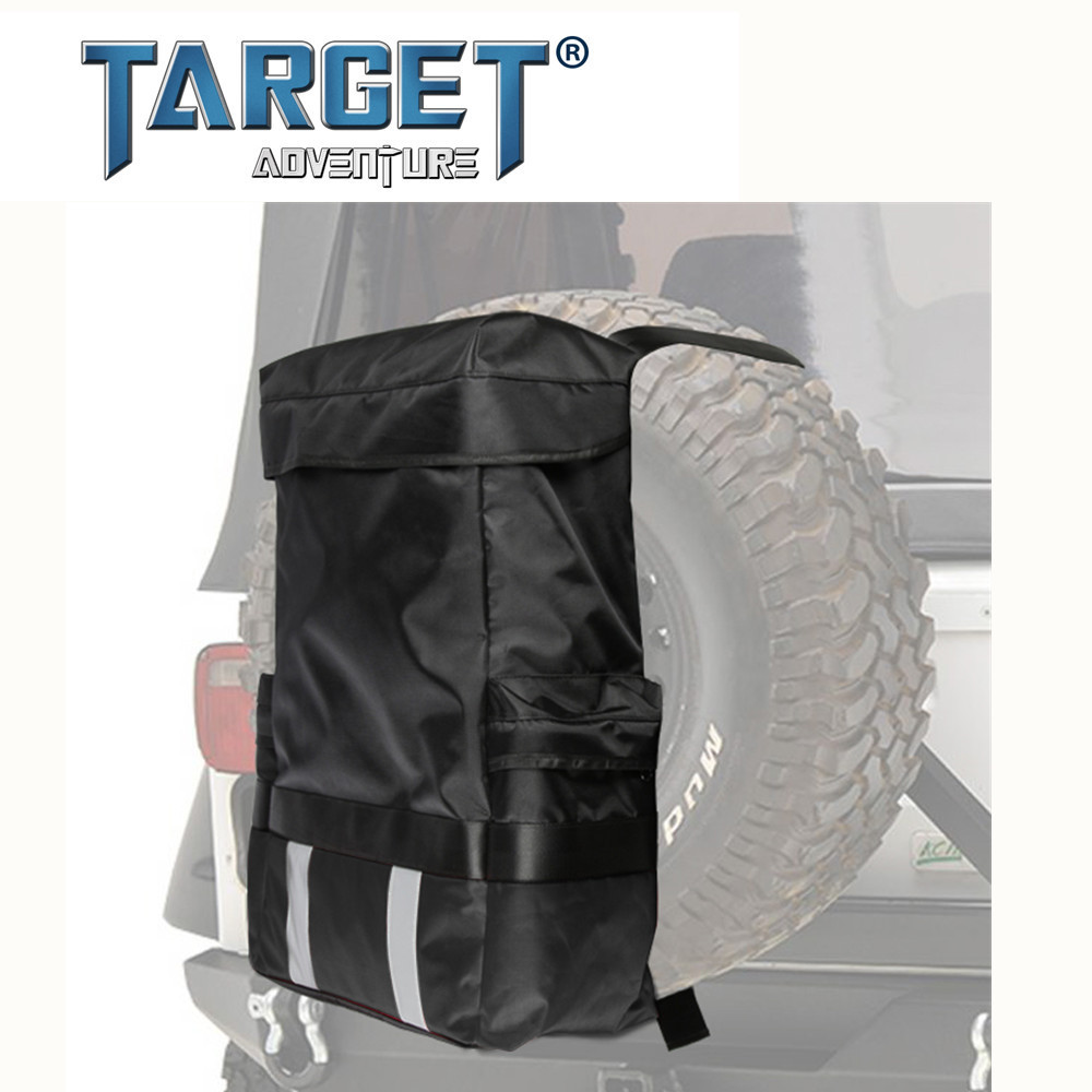 Heavy Duty Universal Waterproof Customs Spare Tire Trash bag Large Capacity Cargo Spare Time Storage Bag