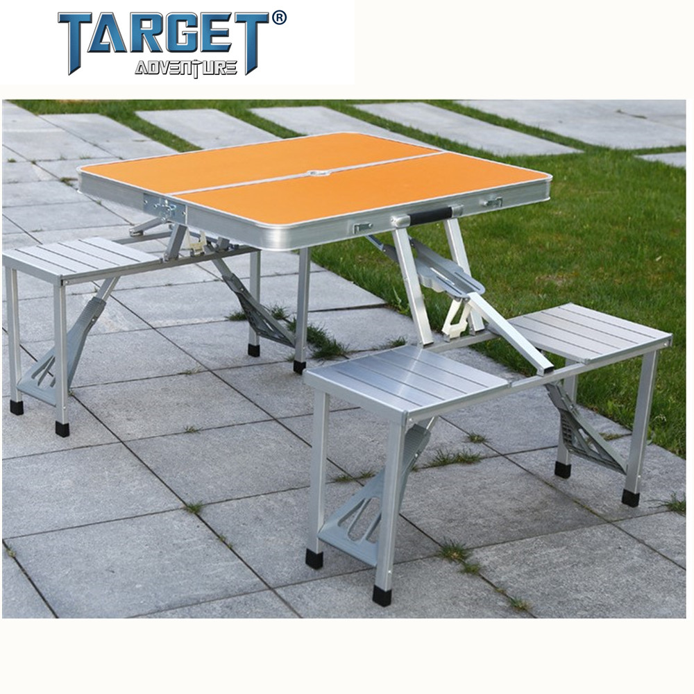 Durable  Aluminium Party Outdoor Folding Chairs And Tables Sets For Events