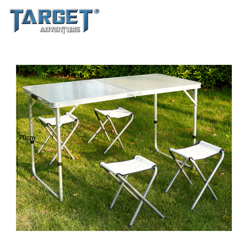 Durable  Aluminium Party Outdoor Folding Chairs And Tables Sets For Events