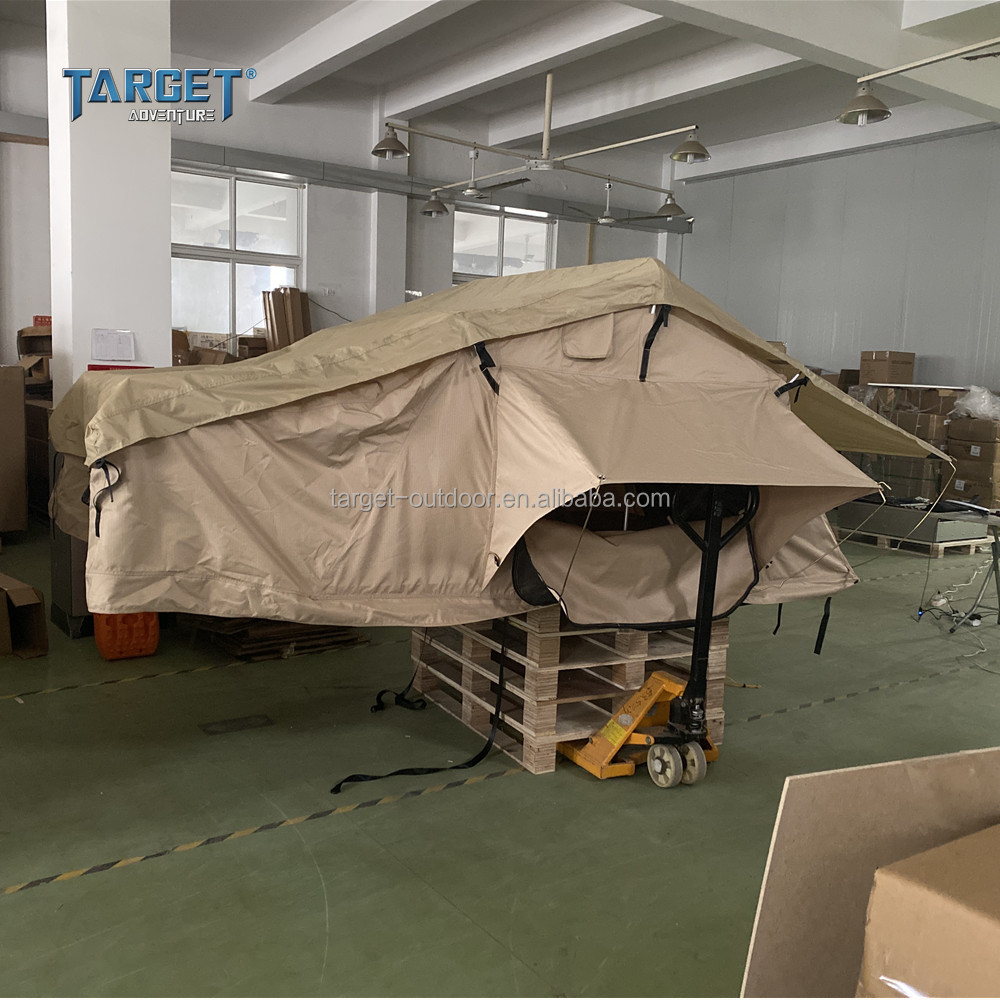 factory wholesales roof top tent soft vehicle roof tent Canvas trailer tent