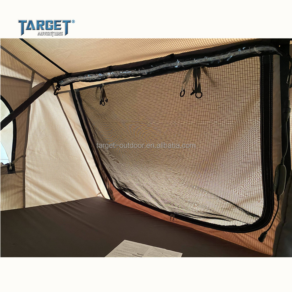 factory wholesales roof top tent soft vehicle roof tent Canvas trailer tent