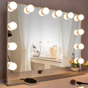 free shipping hollywood vanity makeup table dresser vanity mirror with 12 bulbs 3 Tones Lights dimming