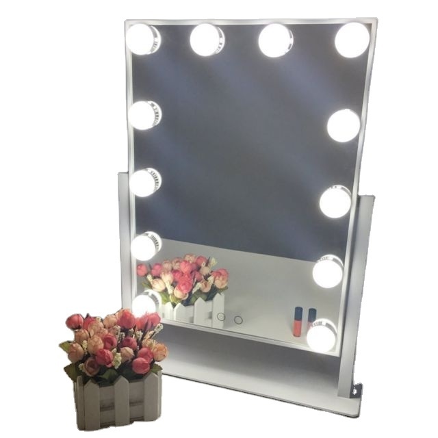 BEAUTME espejo con luz para maquillaje Hollywood LED Makeup Vanity Mirror with light bulbs