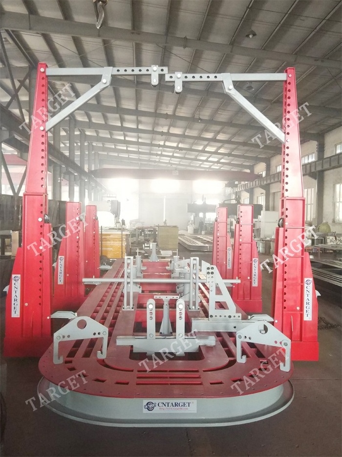 Truck frame machine TARGET Hydraulic Heavy truck frame machine Truck bench chassis straightener dent puller Car bench