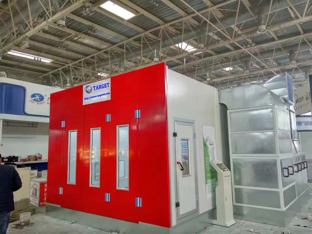 TARGET Spray Booths Semi downdraft wholesale water curtain automotive car spray paint booth price