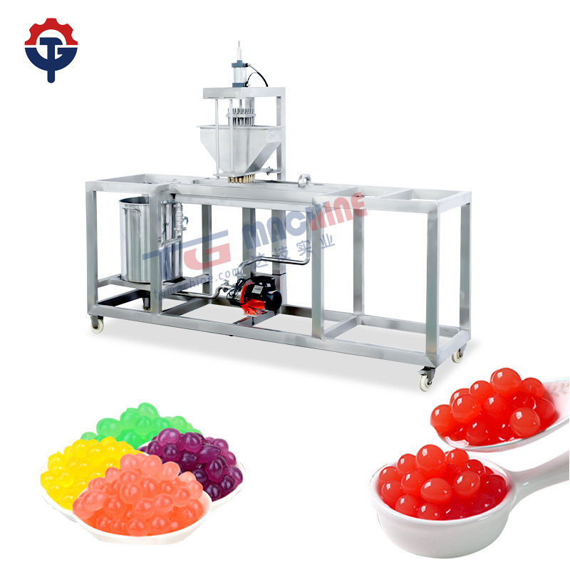 TG Small scale High quality popping boba making machine boba bubble tea juice balls making machine