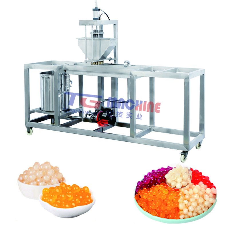 Advanced monitoring bubble tea pearls making machine tapioca pearls making machine