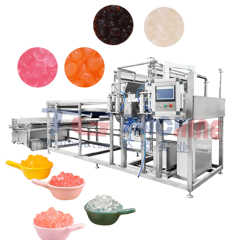 TG factory double depositing head popping boba tapioca pearls bursting boba machine