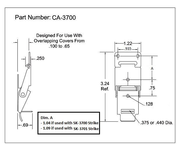 Over Center Latch with Padlock Eye Tension Adjustable Togle Latch Lockable Draw Latch