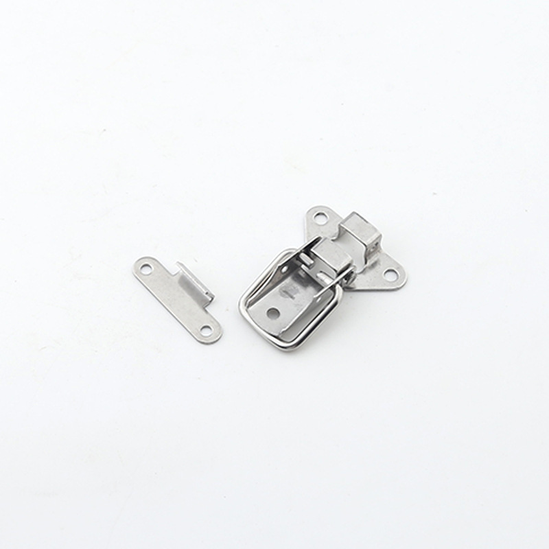 Stainless Steel Wooden Box Locking Hasps Latch Stainless Draw Latch Trunk Lock Guitar Latch