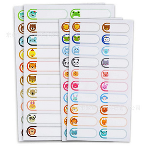 Self-Adhesive Label Stickers for daycare and name/ of kids which you can write on it