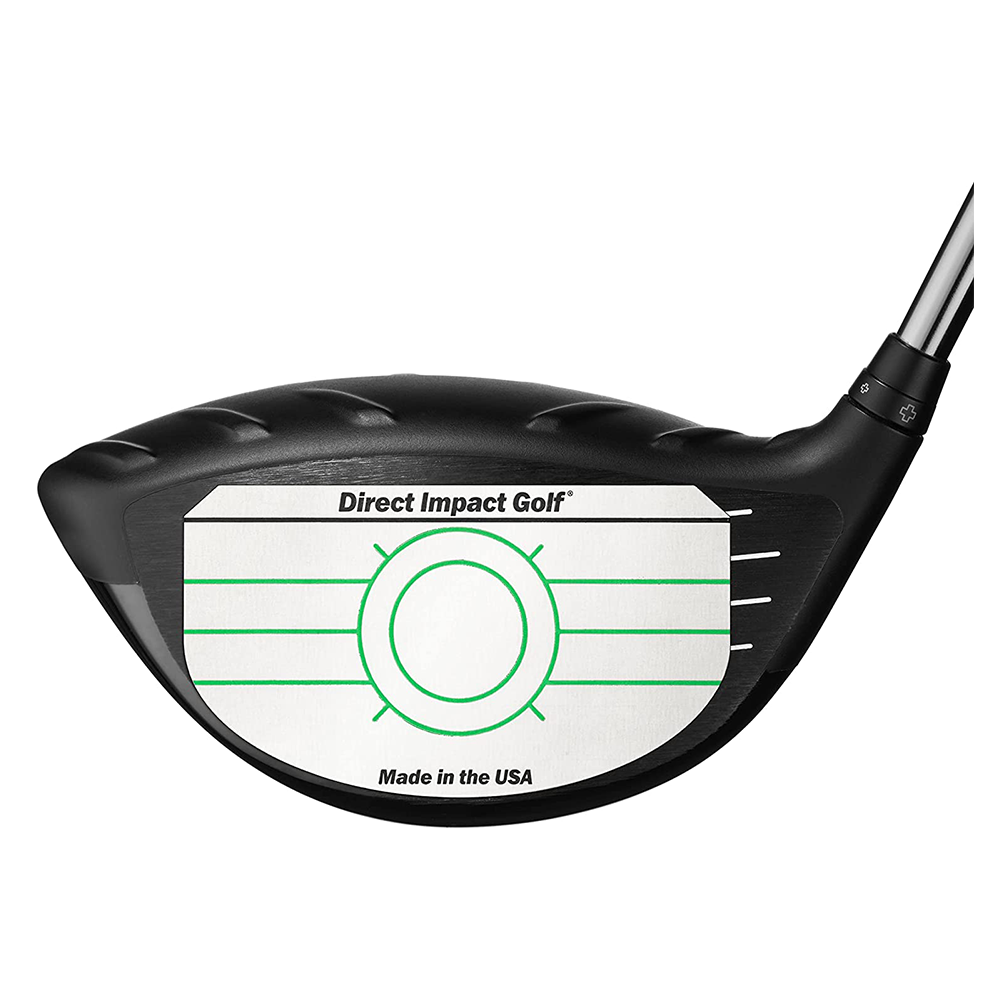 Golf Club Impact Stickers Useful Training Aid Improve Ball Striking Golf Driver Impact Labels