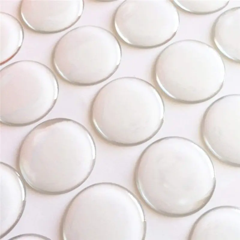 Double Sided Adhesive Dots Clear Epoxy Sticker Strong Adhesive Round Epoxy Sticker for Sealing