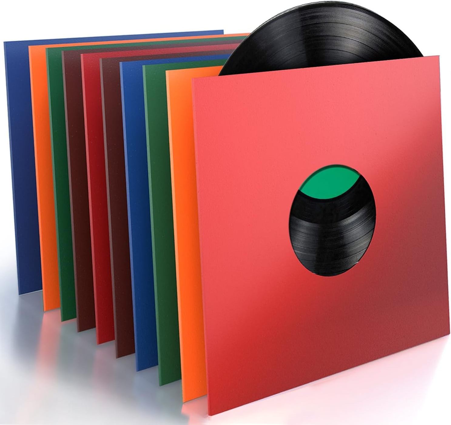 Vinyl Record Sleeves Cardboard CD Jacket Record Covers for Album Vinyl Records Collections Storage