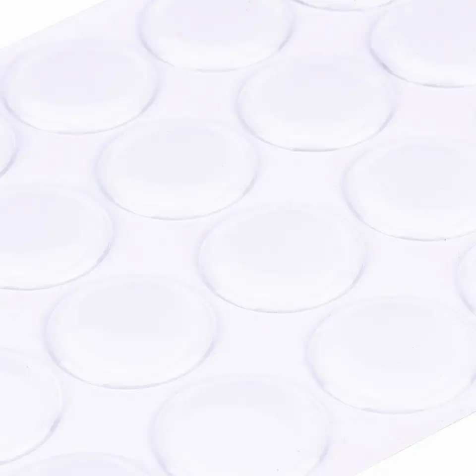 Double Sided Adhesive Dots Clear Epoxy Sticker Strong Adhesive Round Epoxy Sticker for Sealing