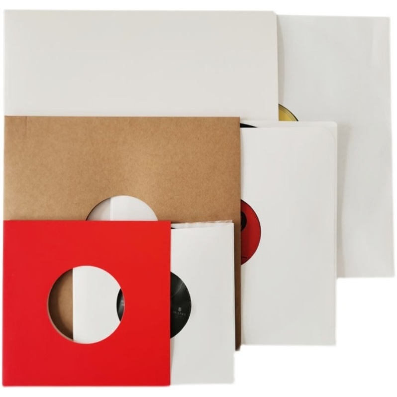 Sleeves for Vinyl Records Protective LP Collection Vinyl Inner Sleeve Cardboard Record Covers