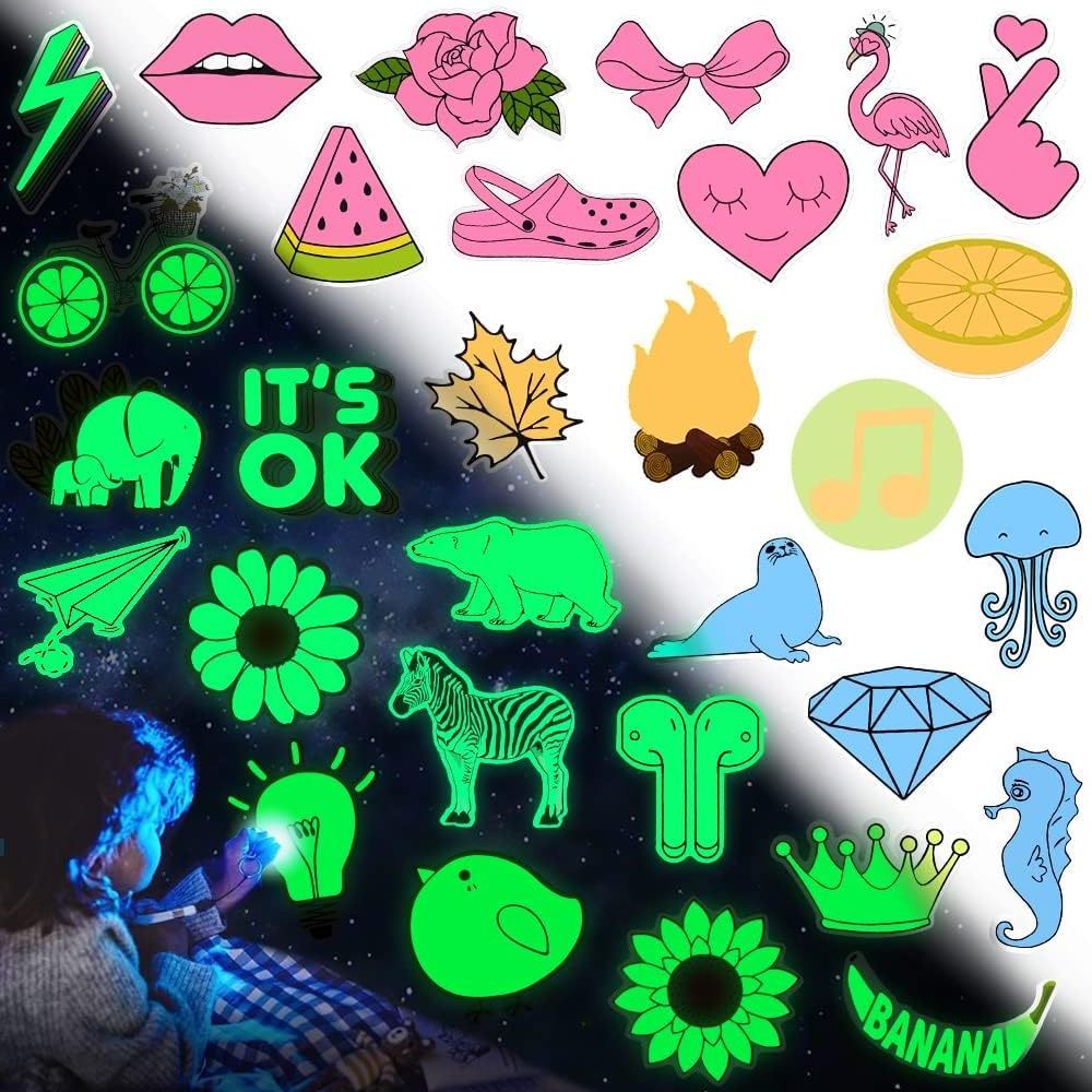 Lasting Glow in The Dark Star Stickers Glow Stickers for Ceiling and Wall Kids Luminous Stickers