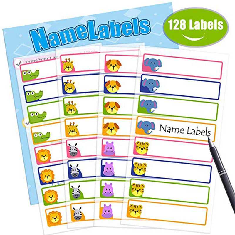 Customized Baby Bottle Name Labels Stickers For Kids