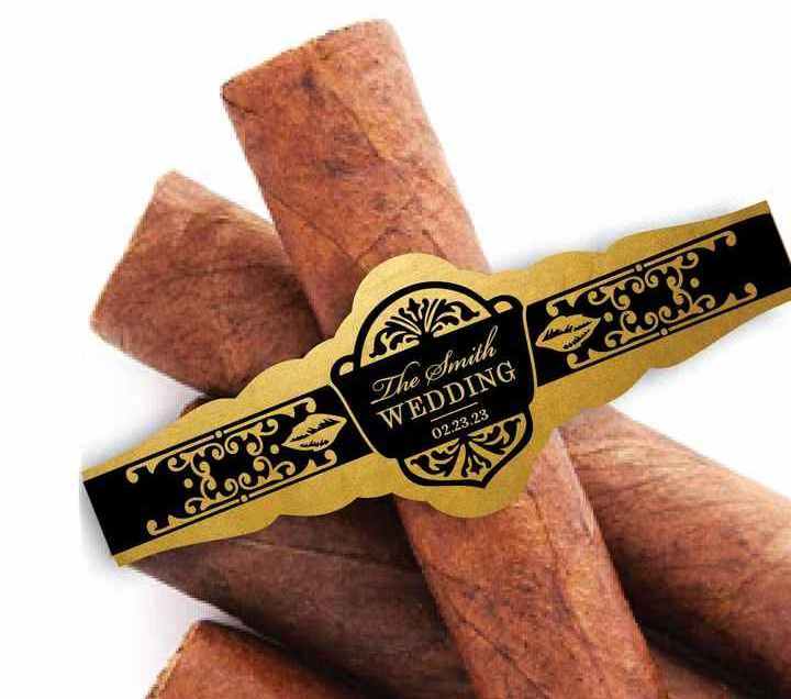 Custom Cigar Band Label  Party Favors - Gift Cigar band Celebration Happy Birthday Cigar Labels