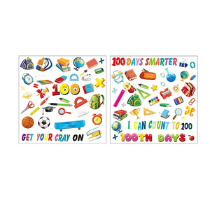 00th Day of School Picture Frame Craft Kits for Kids 100 Days DIY Art Craft School Party Decors Favor Classroom Game Activities