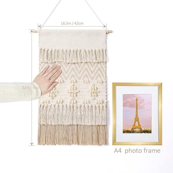 Wholesale Best Price Macrame Wall Hanging Decor Large Boho Cotton Macrame Wall Hangings for Wall Home Decoration