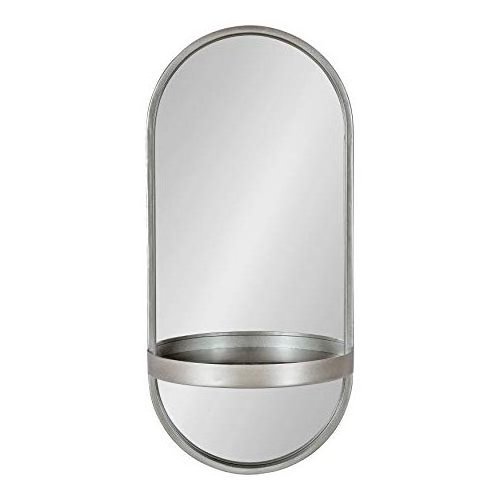 Best price modern art round Silver metal frame mirror