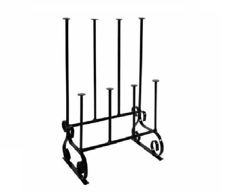 Iron Boot Stand Boot Rack/Walking Boot Storage Stand Indoor & Outdoor Holds Industrial Entryway