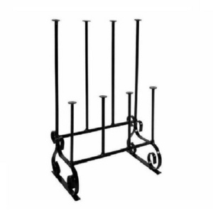 Iron Boot Stand Boot Rack/Walking Boot Storage Stand Indoor & Outdoor Holds Industrial Entryway