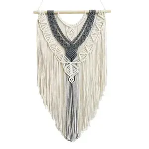 Hand Woven Macrame Cotton Rope Wall Hanging Home Decor Eco Friendly Wall Hanging Direct at Factory Price