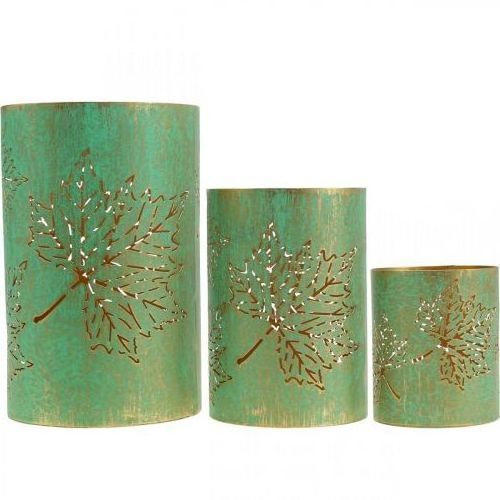 Set of 3 Metal Votive Candle Holder and candle jar metal customized candle holder Votives at low price