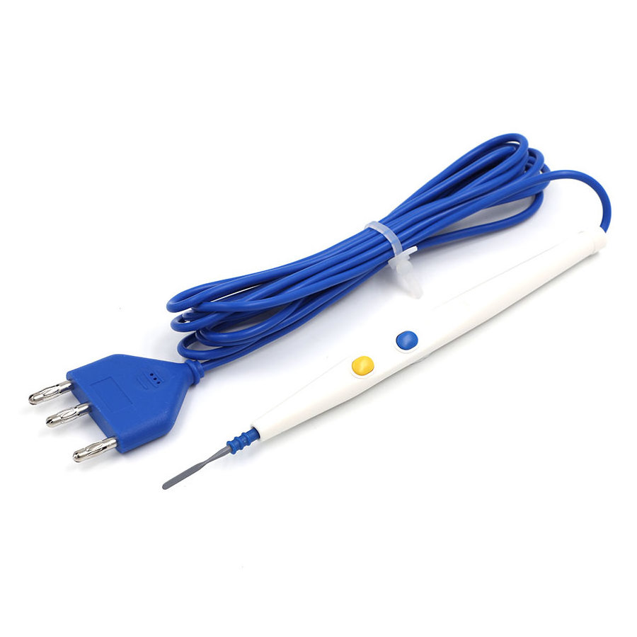 Disposable Cautery/diathermy/scalpel/hand button control electrosurgical pencil