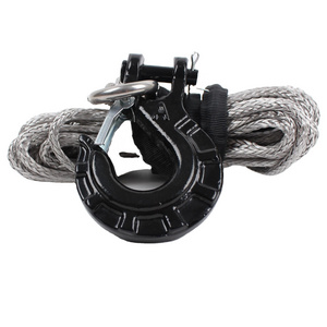 High Strength Synthetic UHMWPE 12 Strands Braided Winch Rope for Jeep ATV UTV