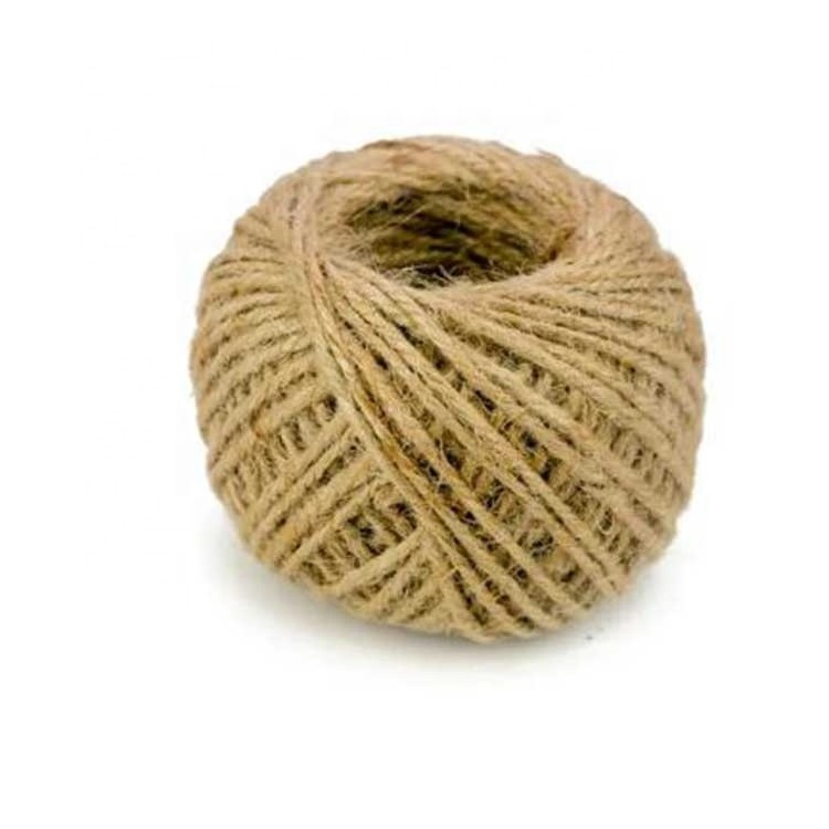 1.5mm 2mm 3mm Natural Jute Tan sisal Twine Rope Manila thick twine Rope twist hemp bondage Jute Braids rope