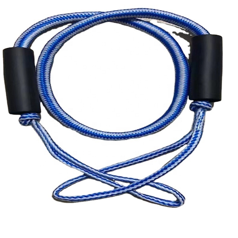 High-Duty 6ft Marine Boat Rope Bungee Dock Line for Anchor Mooring Lines and Kayak Docking Accessories