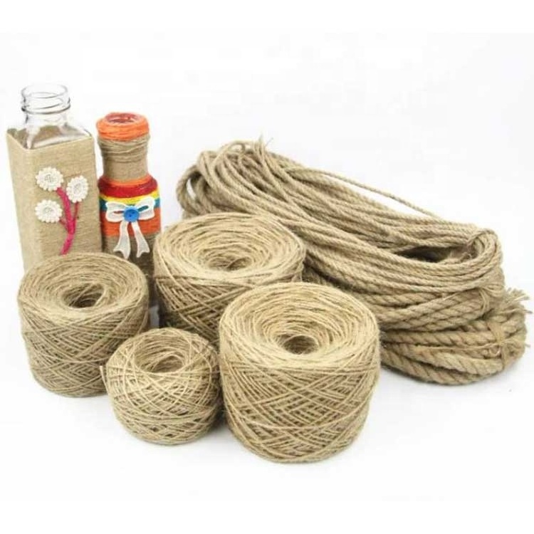 Best Service Natural Fiber Hemp DIY Jute Rope&Twine Sisal Rope DIY for Decorations and Packaging Eco-friendly