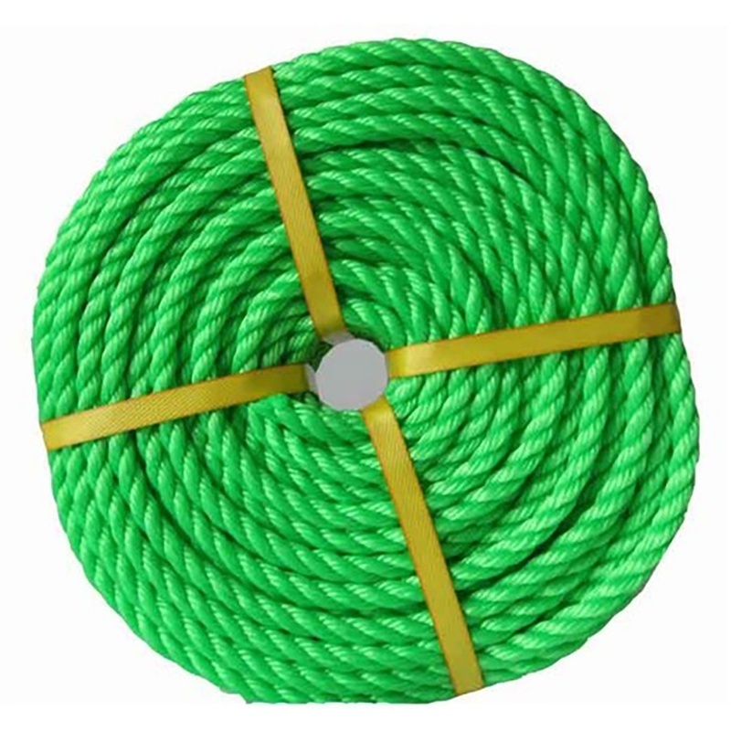 Factory High Quality 8mm 10mm 16MM Plastic PE Rope For Agriculture Packaging Rope Twisted Plastic Polyethylene Rope Colored