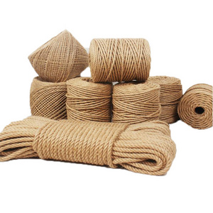 Wholesale Natural Fiber Sisal Twine Manila Twisted Hemp Cord Jute Rope for Agriculture Binding Packaging