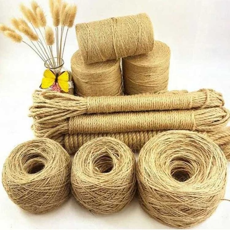 Best Service Natural Fiber Hemp DIY Jute Rope&Twine Sisal Rope DIY for Decorations and Packaging Eco-friendly