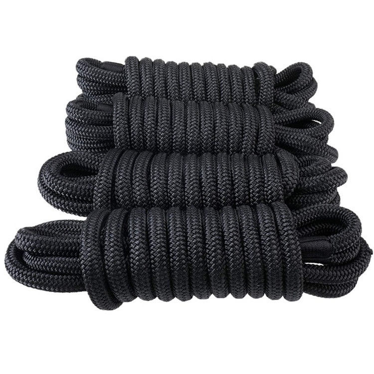 Factory Supply Nylon Double Braided Rope High Strength Boat Anchor Rope Braided Marine Dock Line