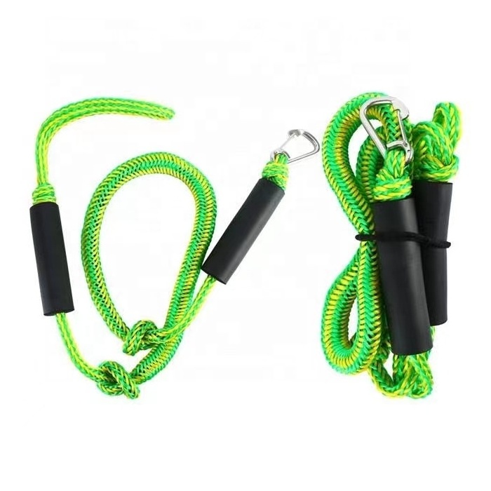 High-Duty 6ft Marine Boat Rope Bungee Dock Line for Anchor Mooring Lines and Kayak Docking Accessories