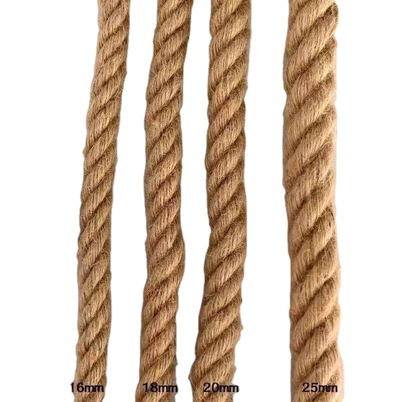 6mm Jute shibari ropes for bondage soft flexible twisted rope natural tossa Manufacturer Wholesale