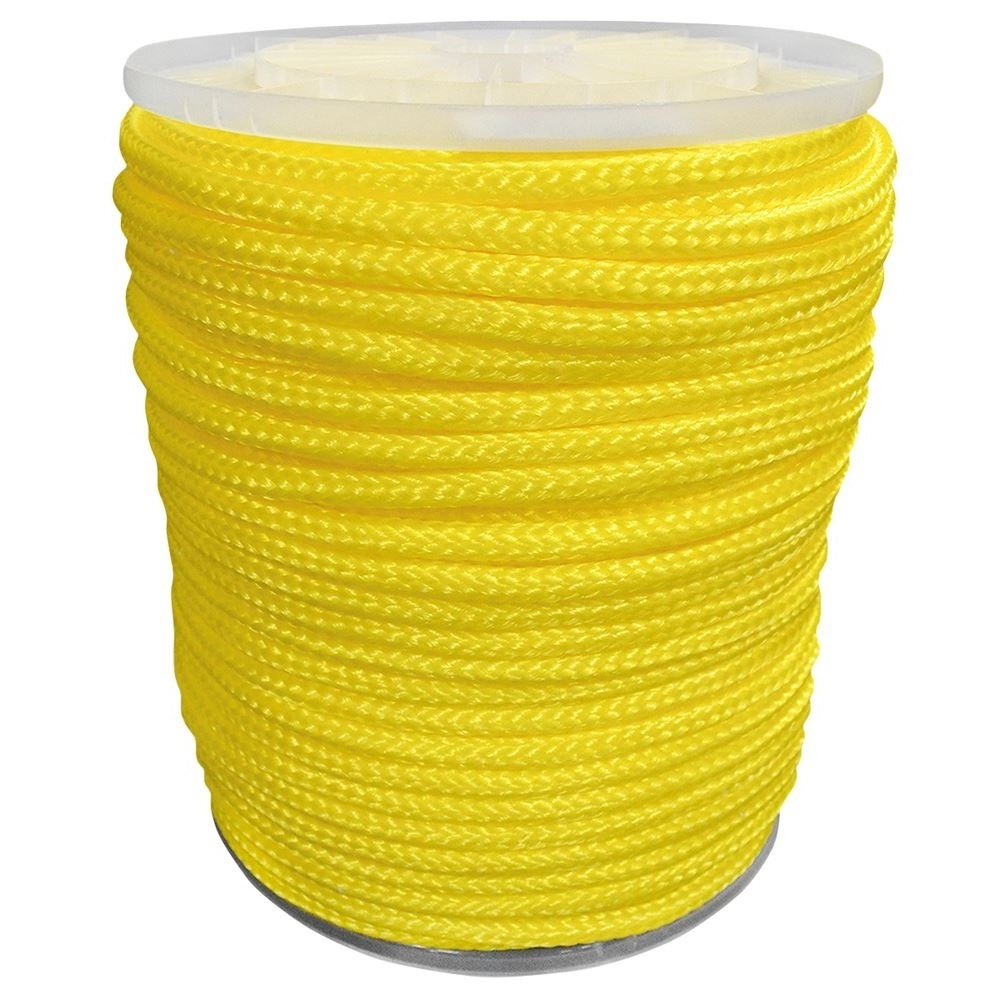 PE water ski rope hollow braid rope 6mm 8mm High quality plastic rope