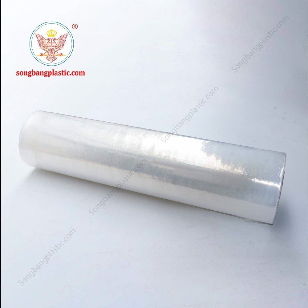 PE Transparent Wrapping Plastic Roll Protective Industrial Pallet Film for Packaging for Supermarkets and Industries