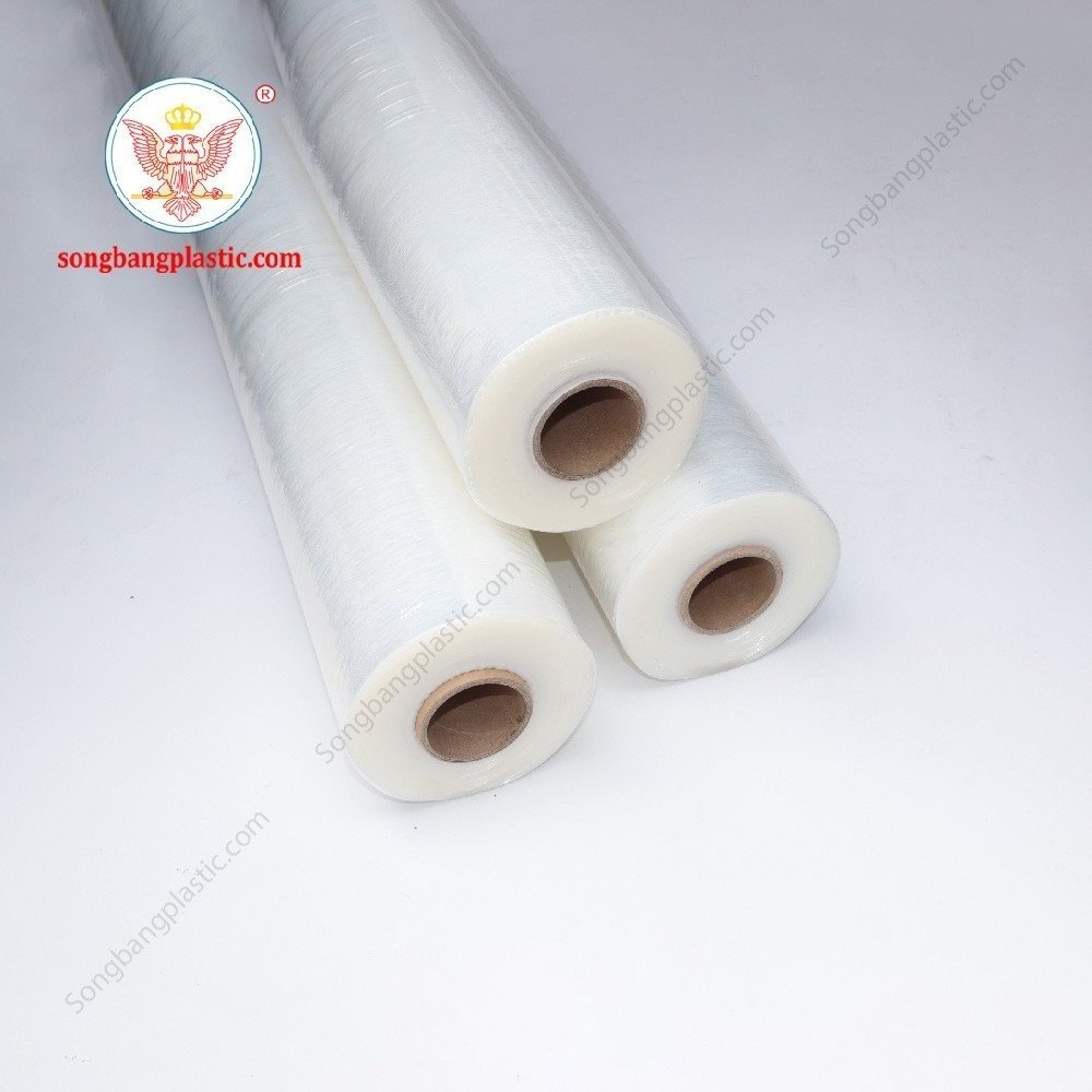 PE Transparent Wrapping Plastic Roll Protective Industrial Pallet Film for Packaging for Supermarkets and Industries