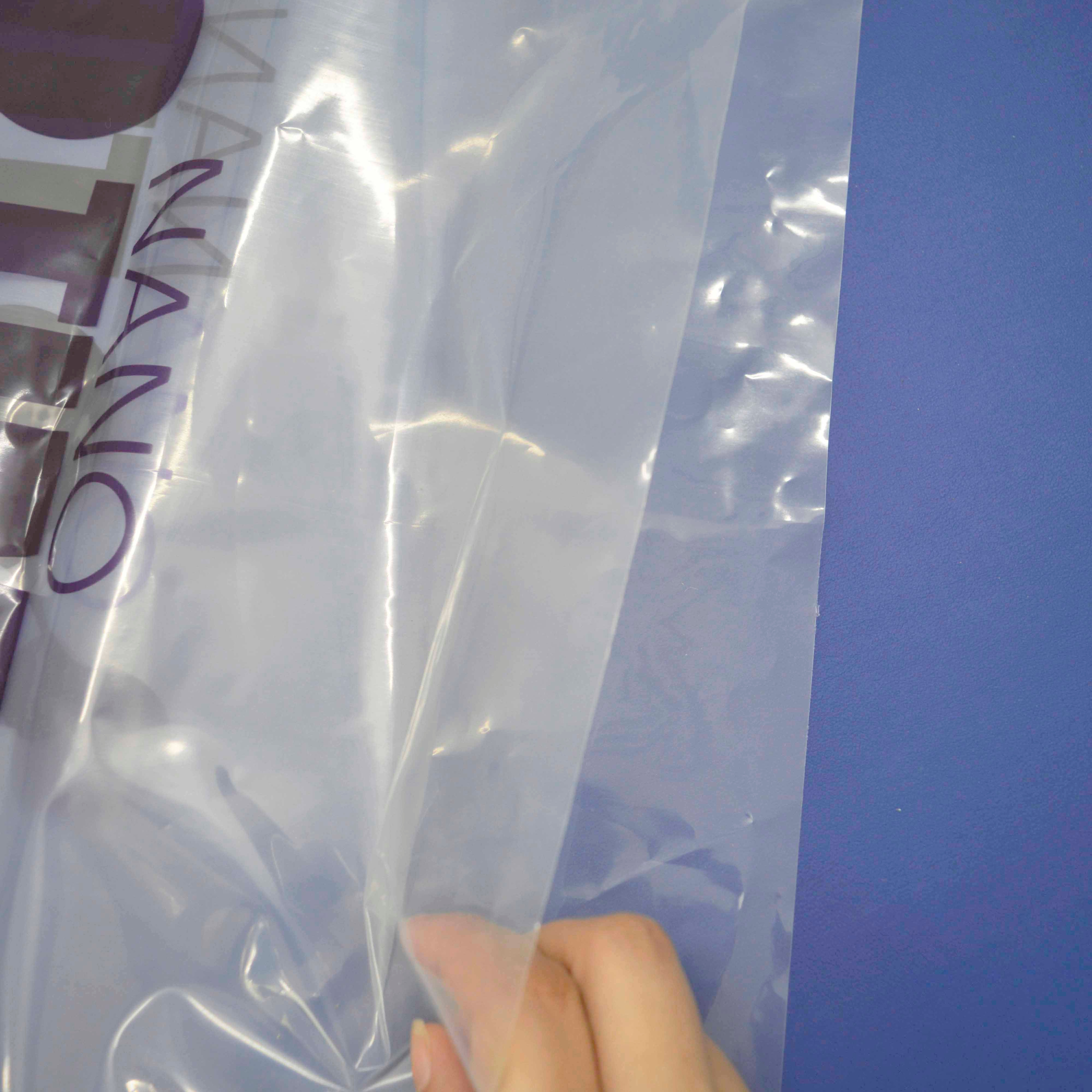 Custom Heavy Duty Clear Polythene Bags LDPE With Seal High Quality Poly Package Bag for Rice bags, heavy items